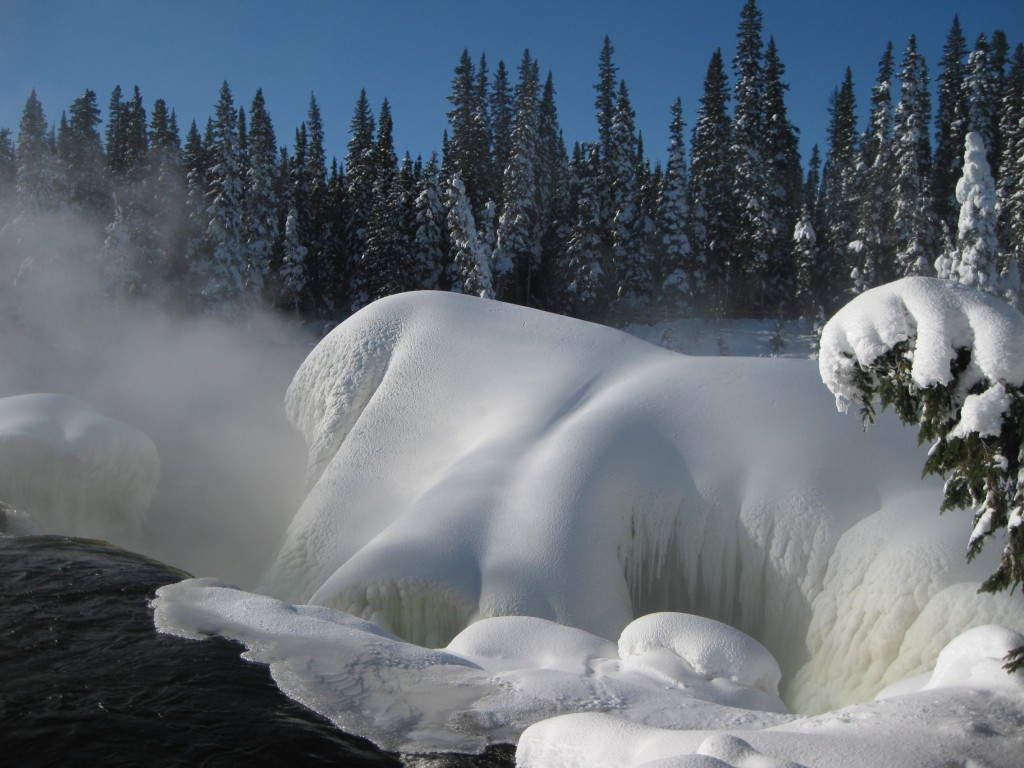 Pisew Falls outside Thompson, MB.