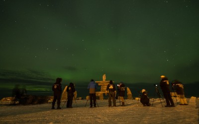 Aurora Borealis Shines in Churchill Sky