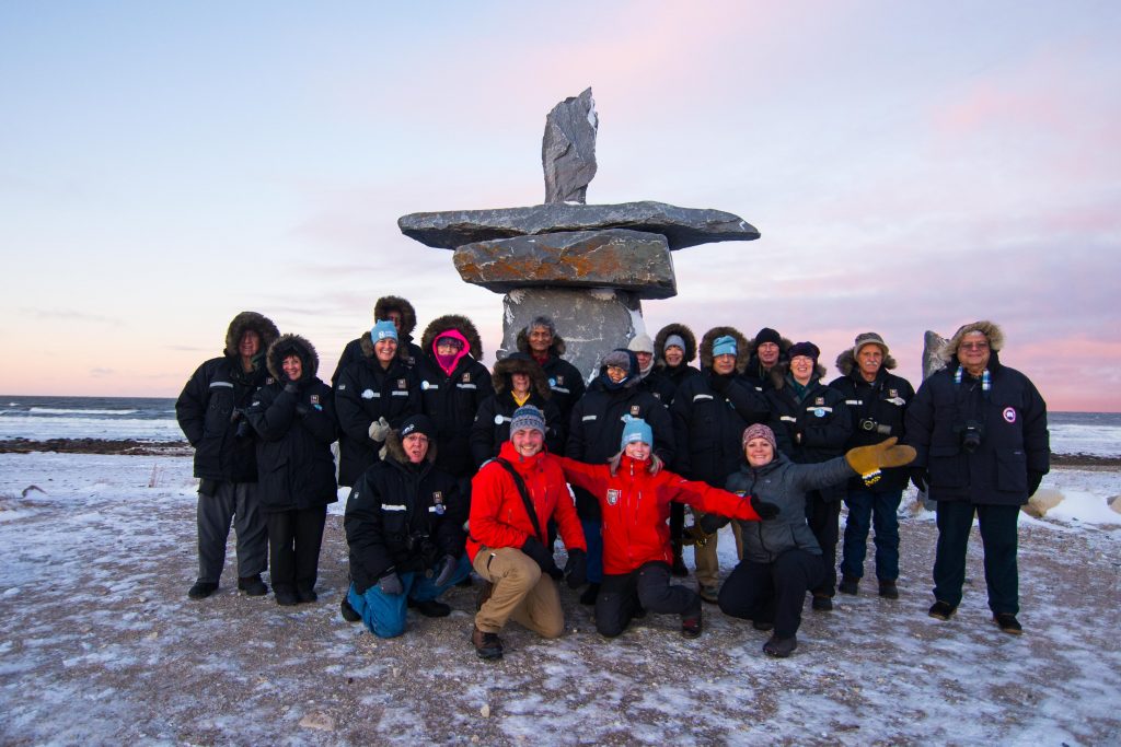 Churchill inukshuk