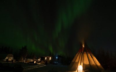 Churchill Northern Lights Season Blazing