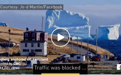 Newfoundland  Iceberg Draws Attention